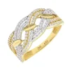 Anillo Zelda Oro Bicolor 18K