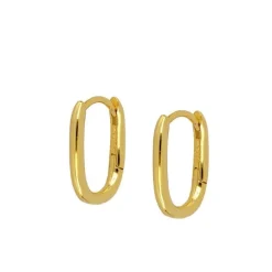 Aros Arella Fine Plata Dorada