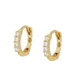 Aros Arka Plata Dorada