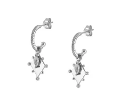 Aros Azahara Plata