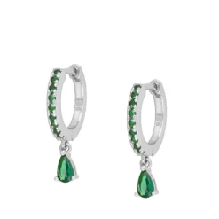 Aros Berlín Verde Plata