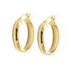 Aros Caña Grosse 18mm Oro 18K