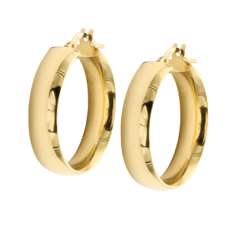 Aros Caña 24mm Oro 18K