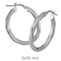 Aros Capri 26mm Plata