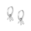Aros Casmir White Plata