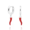Aros Chili Plata
