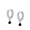 Aros Dome Black Plata