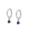 Aros Dunia Blue Plata