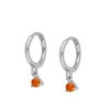 Aros Dunia Naranja Plata