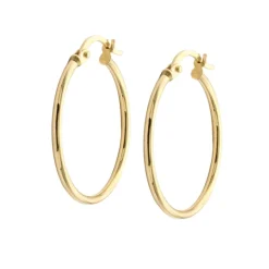 Aros Fine Tubo 28mm Oro 18K