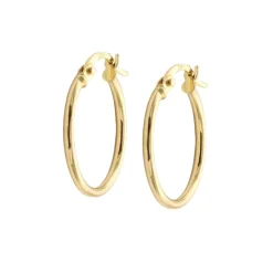 Aros Fine Tubo 22mm Oro 18K
