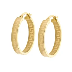 Aros Greca 24mm Oro 18K