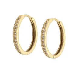 Aros Helene Oro 18K