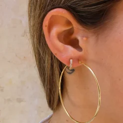 Aros Helene Oro 18K