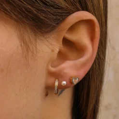 Aros Helene Oro 18K