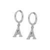 Aros Letter Me Plata