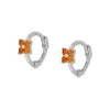 Aros Link Naranja Plata