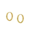 Aros Lue 15mm Plata Dorada