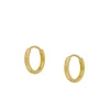 Aros Lue 13mm Plata Dorada