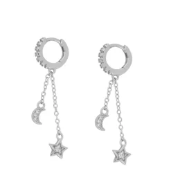 Aros Lunestar Plata