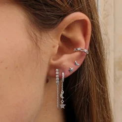 Aros Lunestar Plata