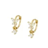 Aros Maribel Plata Dorada