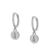 Aros Medal Letter Plata