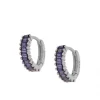 Aros Olimpo Lila Plata