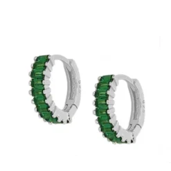 Aros Olimpo Verde Plata