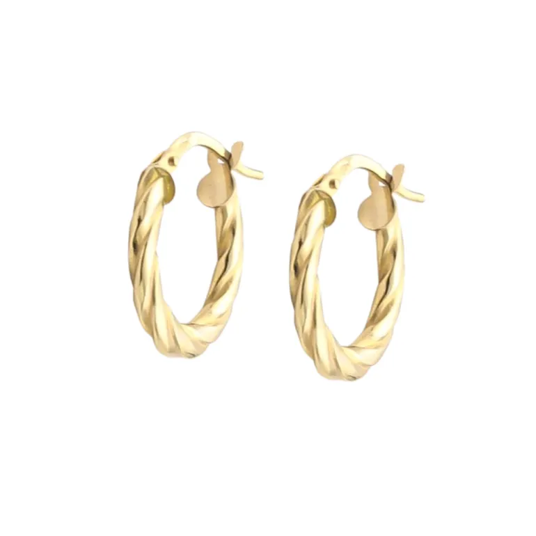Aros Pirelli 15mm Oro 18K