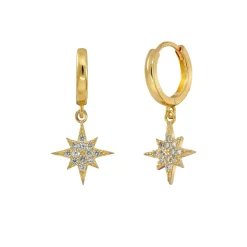 Aros Polar Plata Dorada