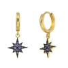 Aros Polaris Plata Dorada