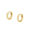 Aros Sia 10mm Plata Dorada