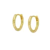 Aros Sia 14mm Plata Dorada