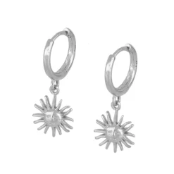 Aros Sol Plata