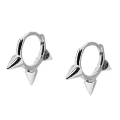 Aros Spike Plata