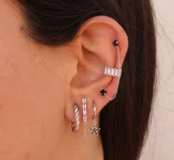 Aros Starmie Black Plata