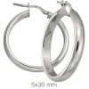 Aros Tebas 30mm Plata