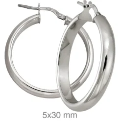 Aros Tebas 30mm Plata
