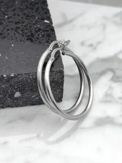 Aros Tubo 24mm Plata