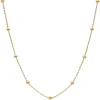 Cadena Balls 45cm Oro 18K