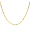 Cadena Barbada 45cm Oro 18K