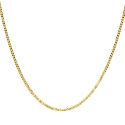 Cadena Barbada 45cm Oro 18K
