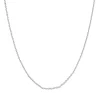 Cadena Basic 43cm Plata