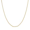Cadena Basic 43cm Plata Dorada