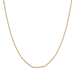 Cadena Basic 43cm Plata Dorada