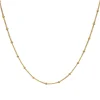 Cadena Bolas 45cm Oro 18K