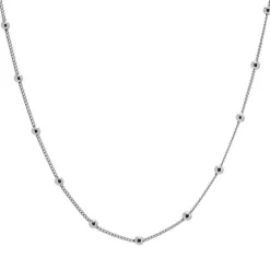 Cadena Bolas Plata