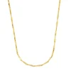 Cadena Leia Plata Dorada