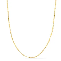 Cadena Singapur Bolas 42cm Oro 18K